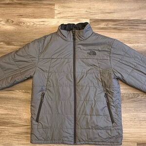 The North Face Men's Charcoal Puffer Jacket